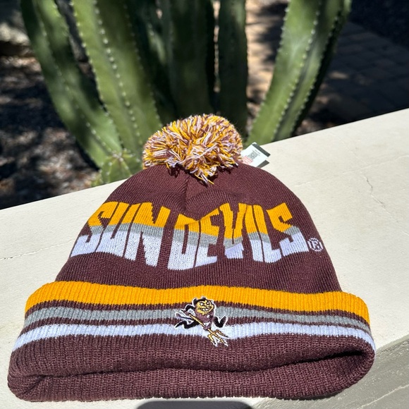 Captivating Accessories - NWT Arizona State University (ASU) Sun Devils Hat, unisex, one size